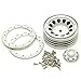 RCLIONS Aluminum 1.9inch RC Beadlock Wheels Rims for 1/10th Axial SCX10 D90 RC Crawler Car-Pack of 4pcs