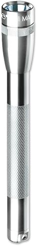 Maglite Mini linterna incandescente AAA de 2 celdas, plata