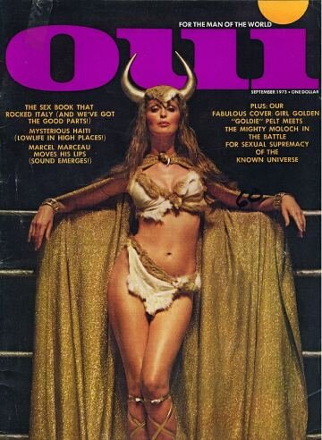 OUI Magazine September 1973 Marcel Marceau speaks !