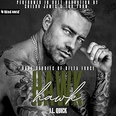 Hawk Audiolibro Por J.L. Quick arte de portada