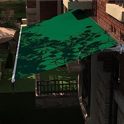 Toldo retráctil de repuesto para jardín creando un patio verde y fresco 3