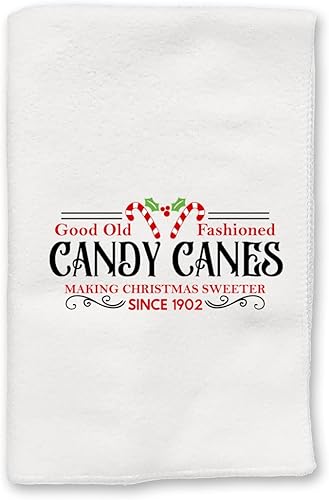 Miniatura 10 de Christmas Home Decor  Decorative Kitchen and Bath Hand Towels  Santa Clause Snowman  XMAS Winter Novelty  White Towel Home Holiday Decorations  Gift