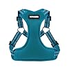 Best Pet Supplies Voyager Adjustable Dog Vest Harness Breathable No Pull Harness for Small, Medium, Large Dogs, Harness for Walking, Jogging, Easy Step-in, Reflective Stripes – Turquoise, M
