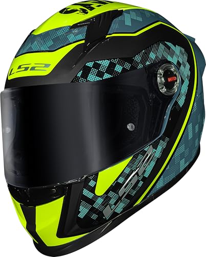 Capacete Ls2 Classic S Striker Azul - 58/M