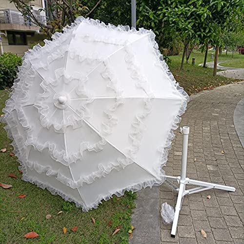Parasol para terraza ajustable de 1.4m con base 5