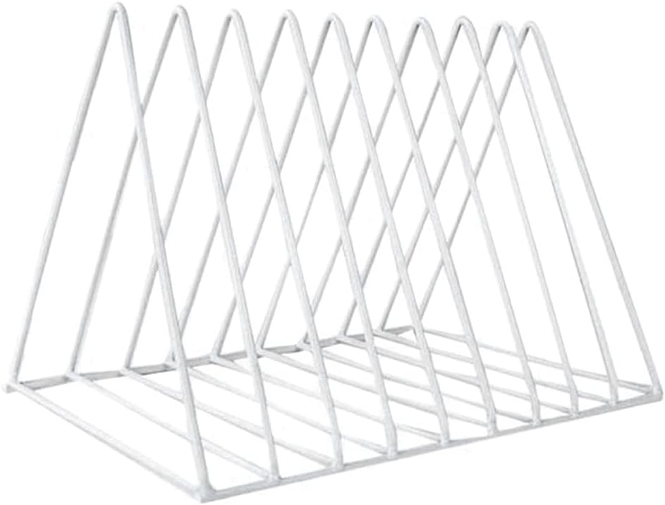 Triple-cornered File Rack and Magazine Rack Newspaper Rack Magazine File Storage for Office Home Decoration