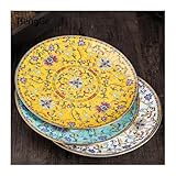 Beau et pratique : ce bol en céramique est très approprié for des occasions telles que les réunions de famille, les célébrations, les hôtels, les restaurants, etc. for servir des desserts, des fruits, des salades, etc.