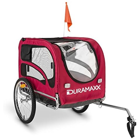 DURAMAXX King Rex - Carrito para Perros, Carro para Perros, Remolque para Bicicletas Cover