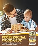 Protado Wood Glue for Furniture Heavy Duty, 200ml Strong Bond Waterproof Professional Furniture Repair Glue Dries Clear for Woodworking, Furniture, Crafts - Image 7