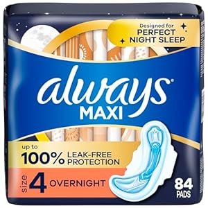 Always Maxi Overnight Pads with Win...