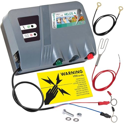 Weidezaungerät von VOSS.farming mit 12V und 230V Stromversorgung