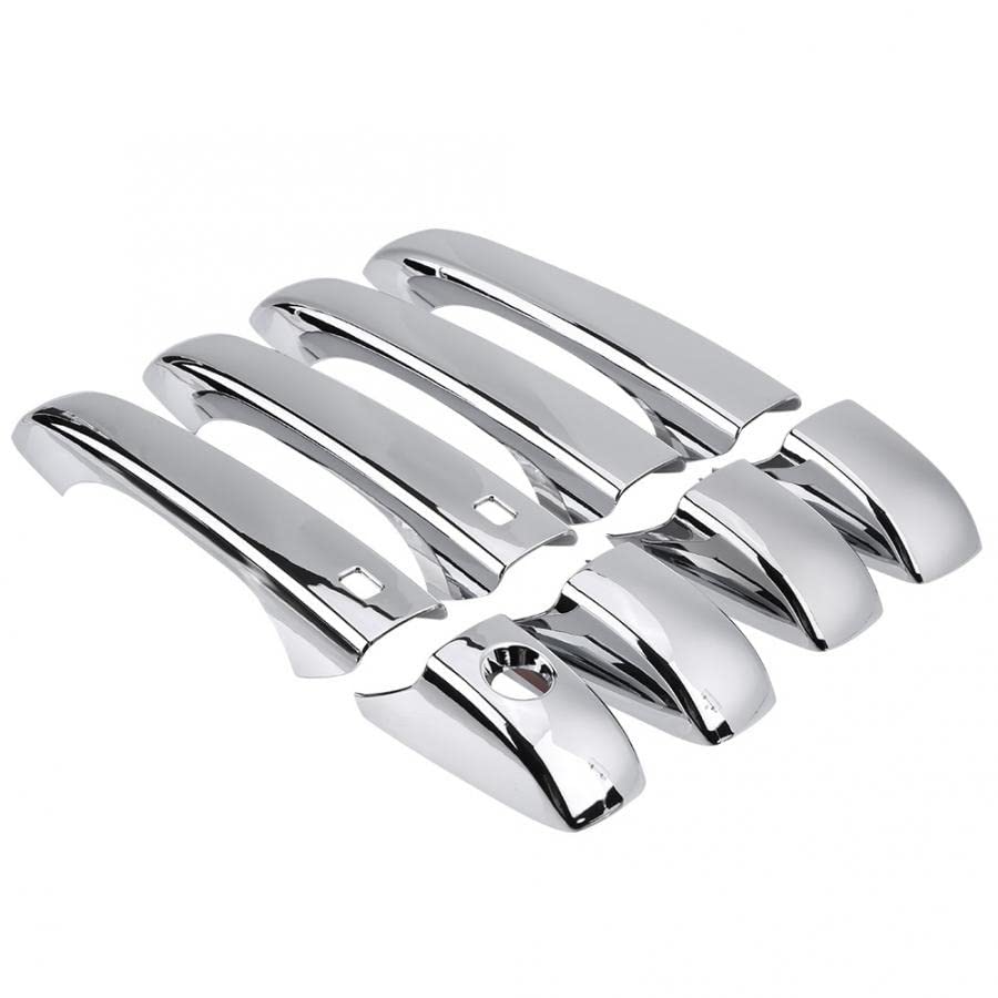Garniture poignée porte voiture Jeep Grand Cherokee WK2 protection chrome SMART