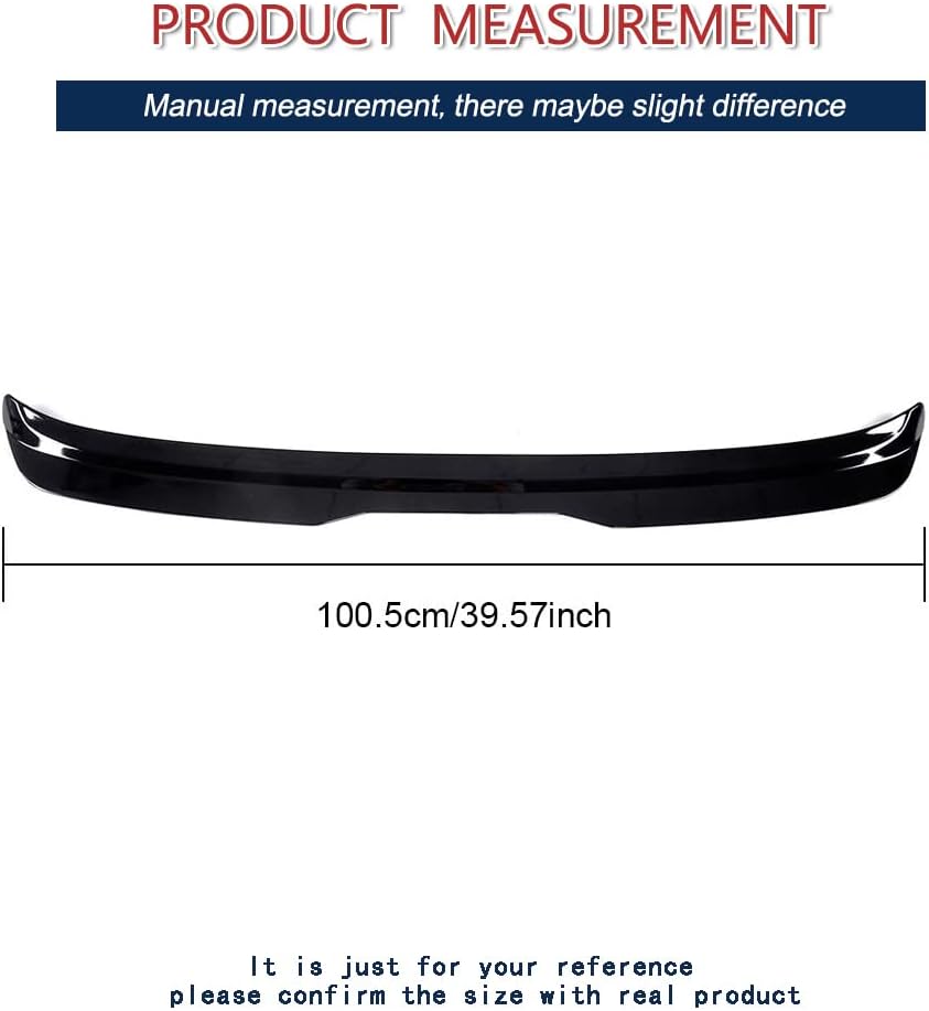 Roof Spoiler for Volkswagen VW Golf 7 MK7 MK7.5 Base/Rline 2014-2019 Rear Trunk Roof Lip Spoiler Tail Wing Factory Outlet (NOT for GTI&R)