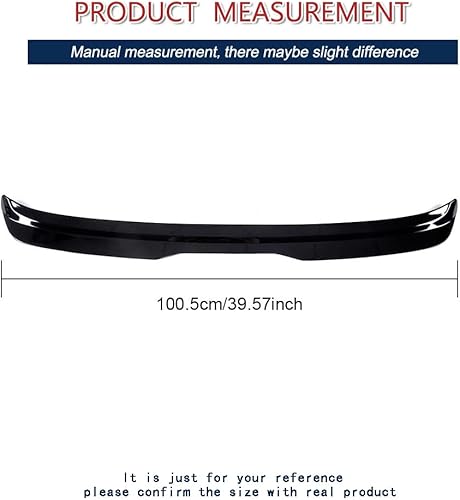 Miniatura 5 de Alerón de techo para Volkswagen VW Golf 7 MK7 MK7.5 Base/Rline 2014-2019 Alerón trasero del labio del techo del maletero de la cola de la salida de