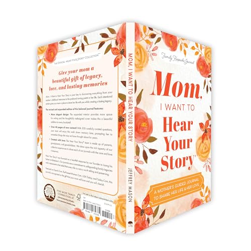 Image of Mom, I Want to Hear Your Story (Expanded Edition): A Mother's Guided Journal to Share Her Life and Her Love (Hear Your Story Books) | #1 Amazon Bestseller | Perfect Gift for Mothers