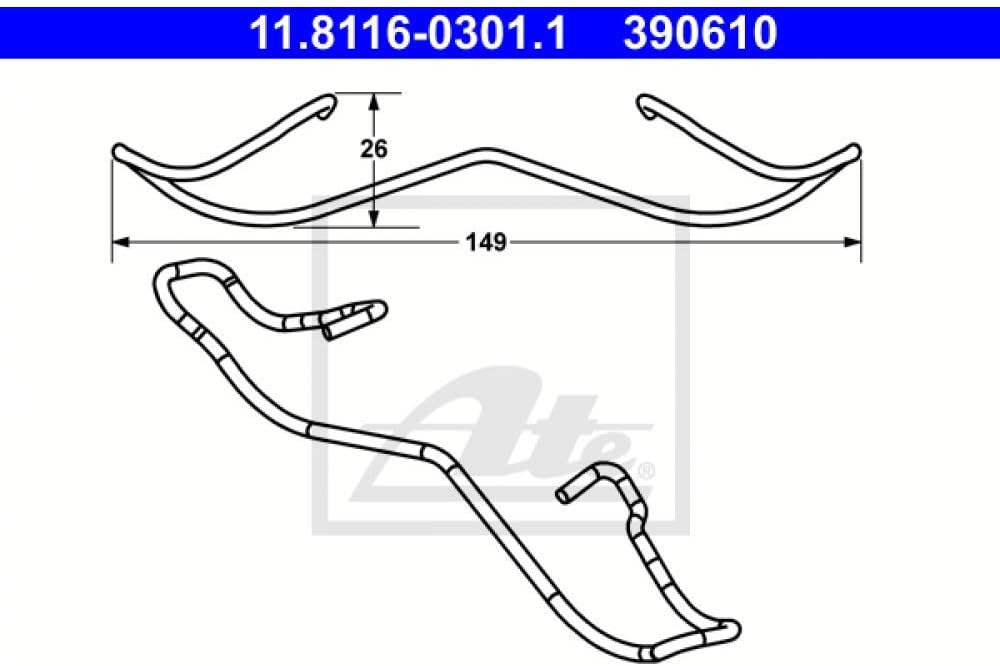 ATE 11.8116-0301.1 Power Brake Systems