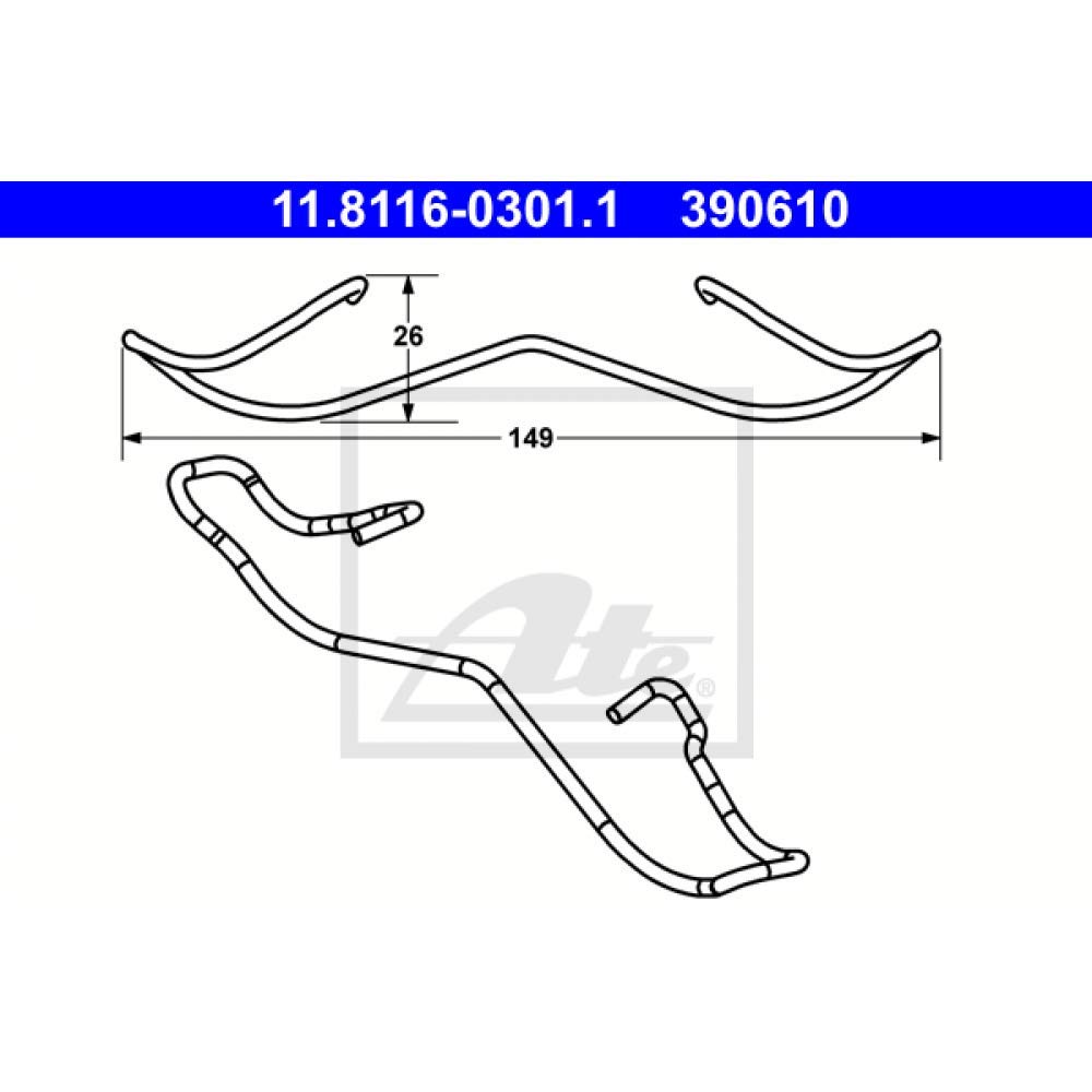 ATE 11.8116-0301.1 Power Brake Systems