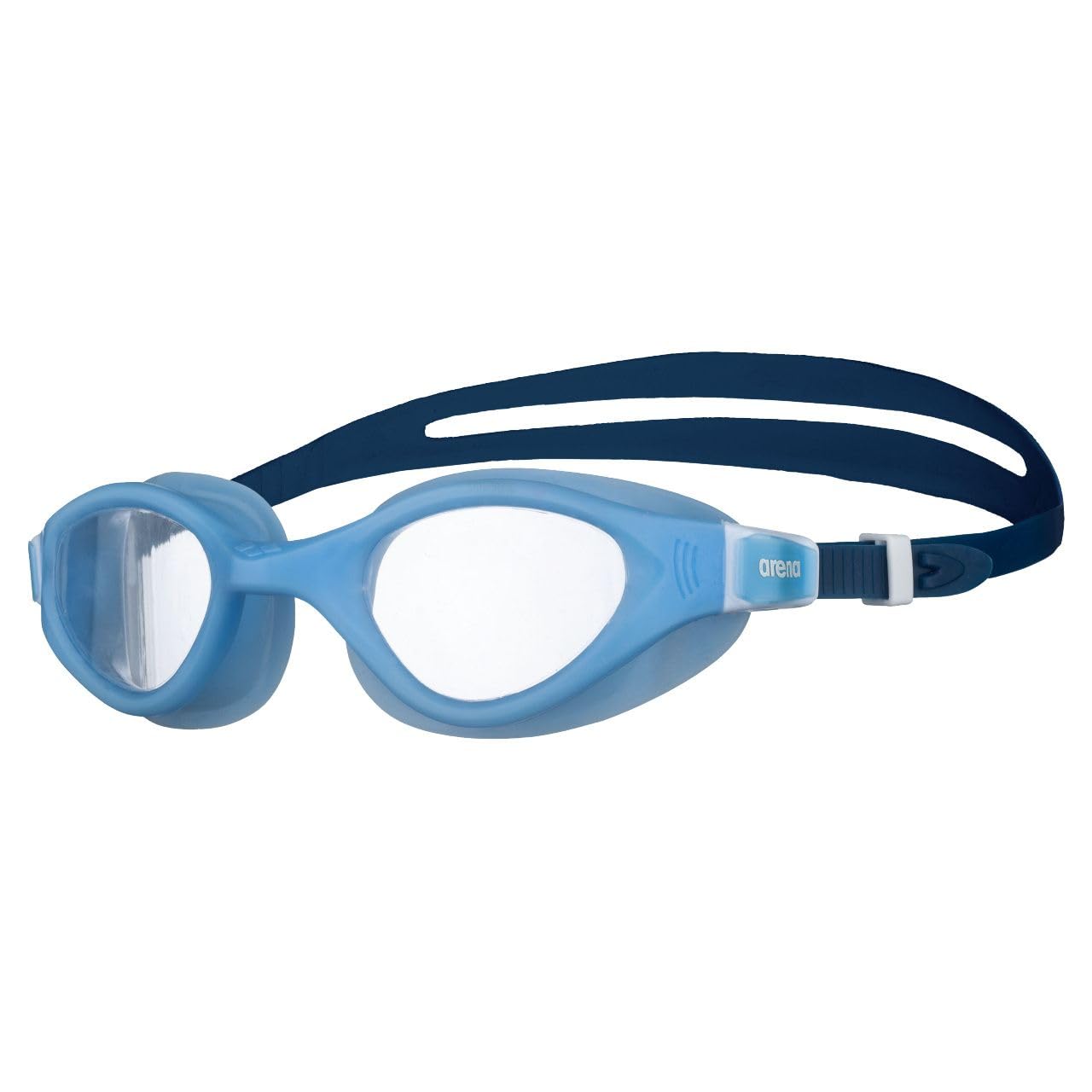 Boys Kids Swimming Goggles Cruiser Evo Junior, Clear Blue/Blue, One Size