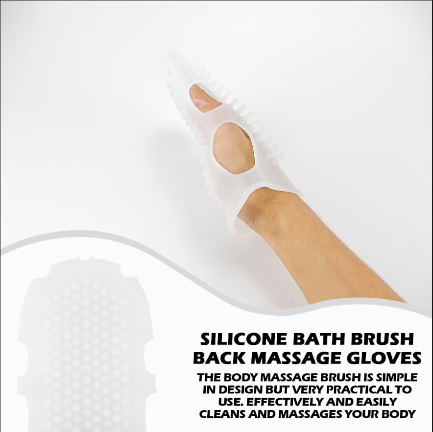 LNQ LUNIQI Silicone Bath Gloves - Image 4