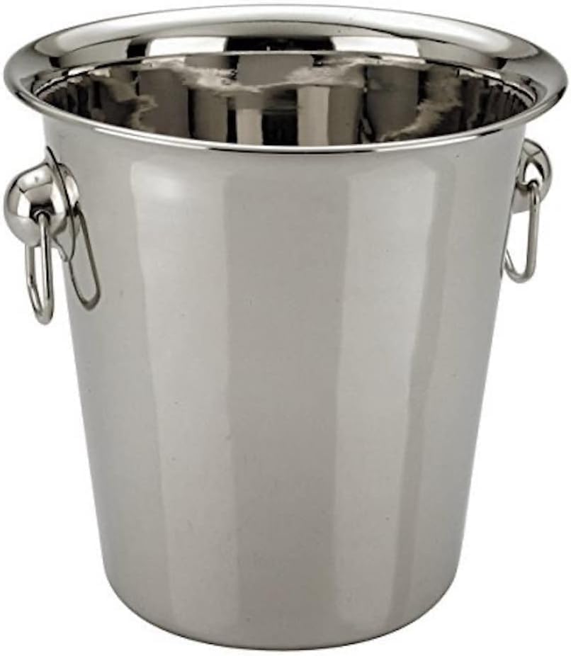 Chabrias Ltd 5 Litre Champagne Wine Ice Bucket, Ice Bucket, Champagne Bucket, Beer Cooler, Drinks Cooler, Wine Bucket, Ice Buckets, Wine Cooler Bucket, High Polished Stainless Steel