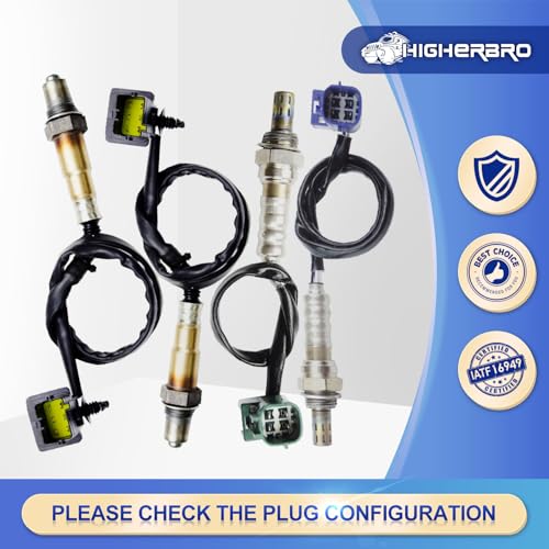 Kit 4 sensores de oxígeno Upstream + Downstream para Nissan 2005-2006 miniatura 2