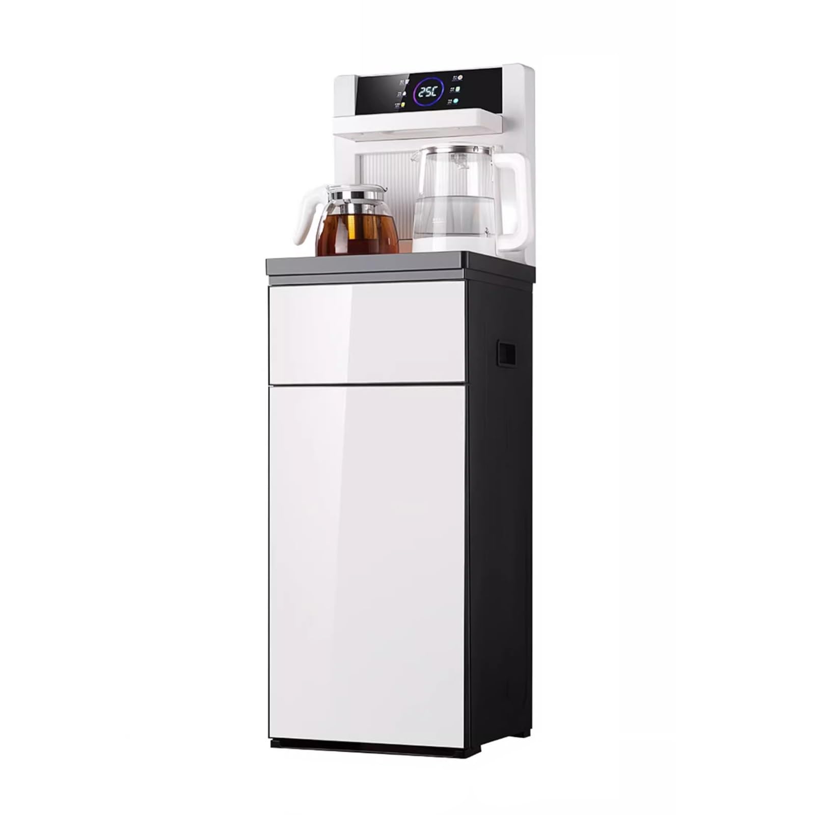 Dispensador de Agua Dispensador de barra de té, dispensador de agua for el hogar, cubo de agua inteligente completamente automático hacia abajo, pequeña oficina de gama alta Dispensador de Agua Fría(I