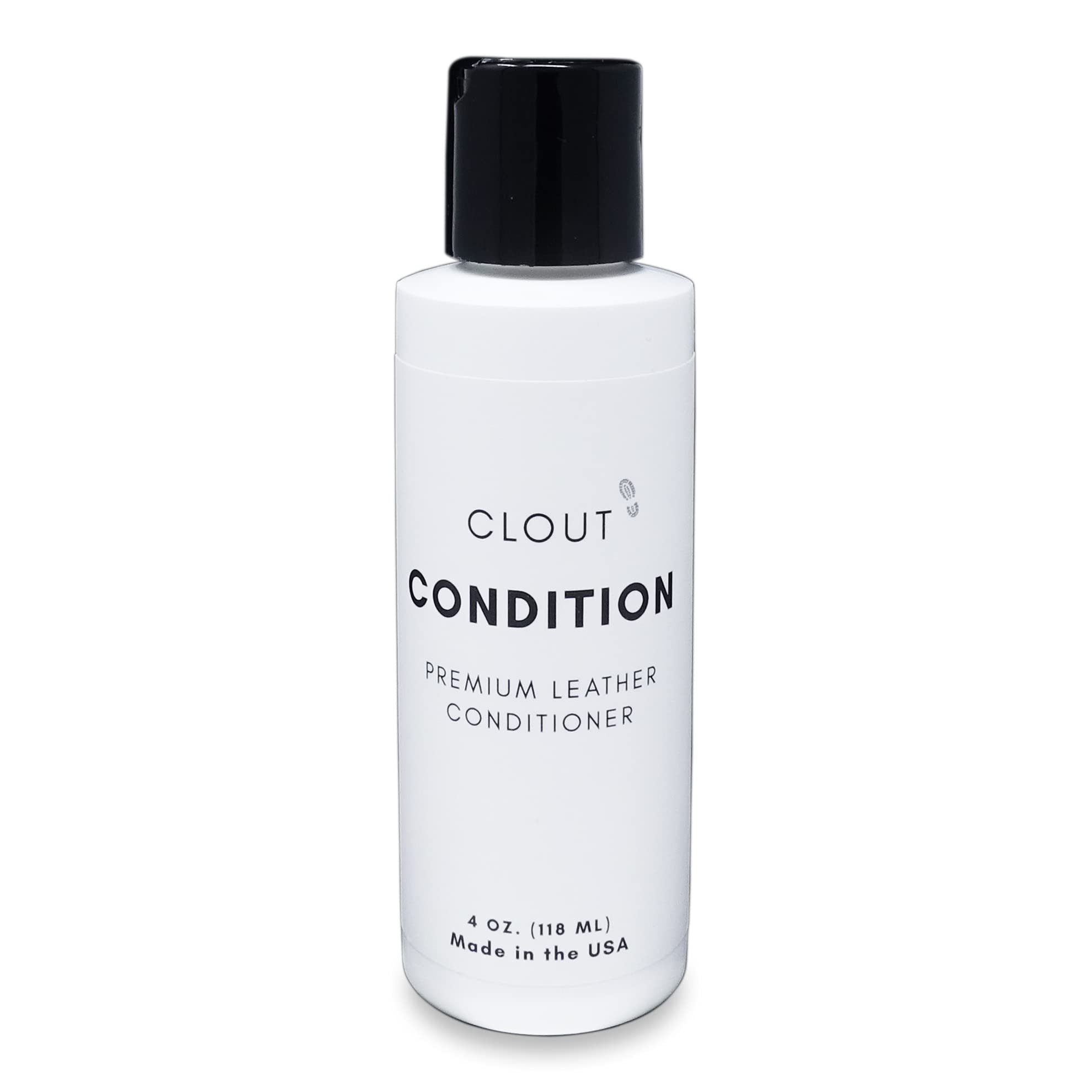 CLOUTCondition - Premium Leather Conditioner for Sneakers, Shoes, Boots & Accessories - Safe for All Colored and White Leather