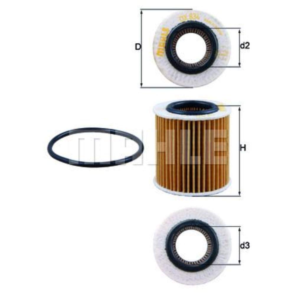 Paquete de inspección Kit de mantenimiento con filtro de aceite OX 834D, filtro de aire LX 3458, filtro de combustible KX 385D, filtro de habitáculo LA 833, tornillo de cierre