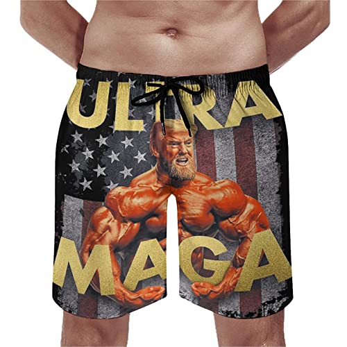 Board Shorts Ultra MAGA Swim Trunks Lightweight and Quick-Drying Beach Shorts XXL2