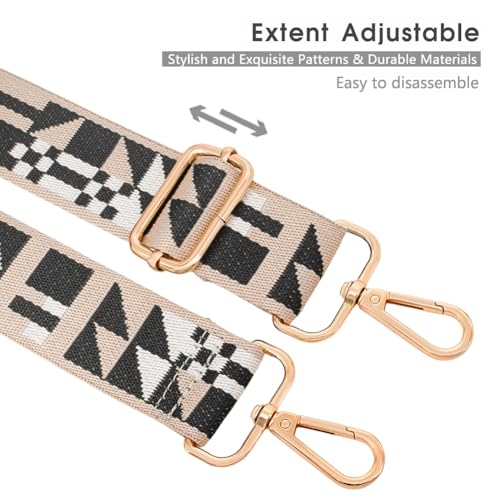 Image of Replacement Purse Strap Shoulder Strap Adjustable Crossbody Strap for Women Crossbody Wide Shoulder Bag