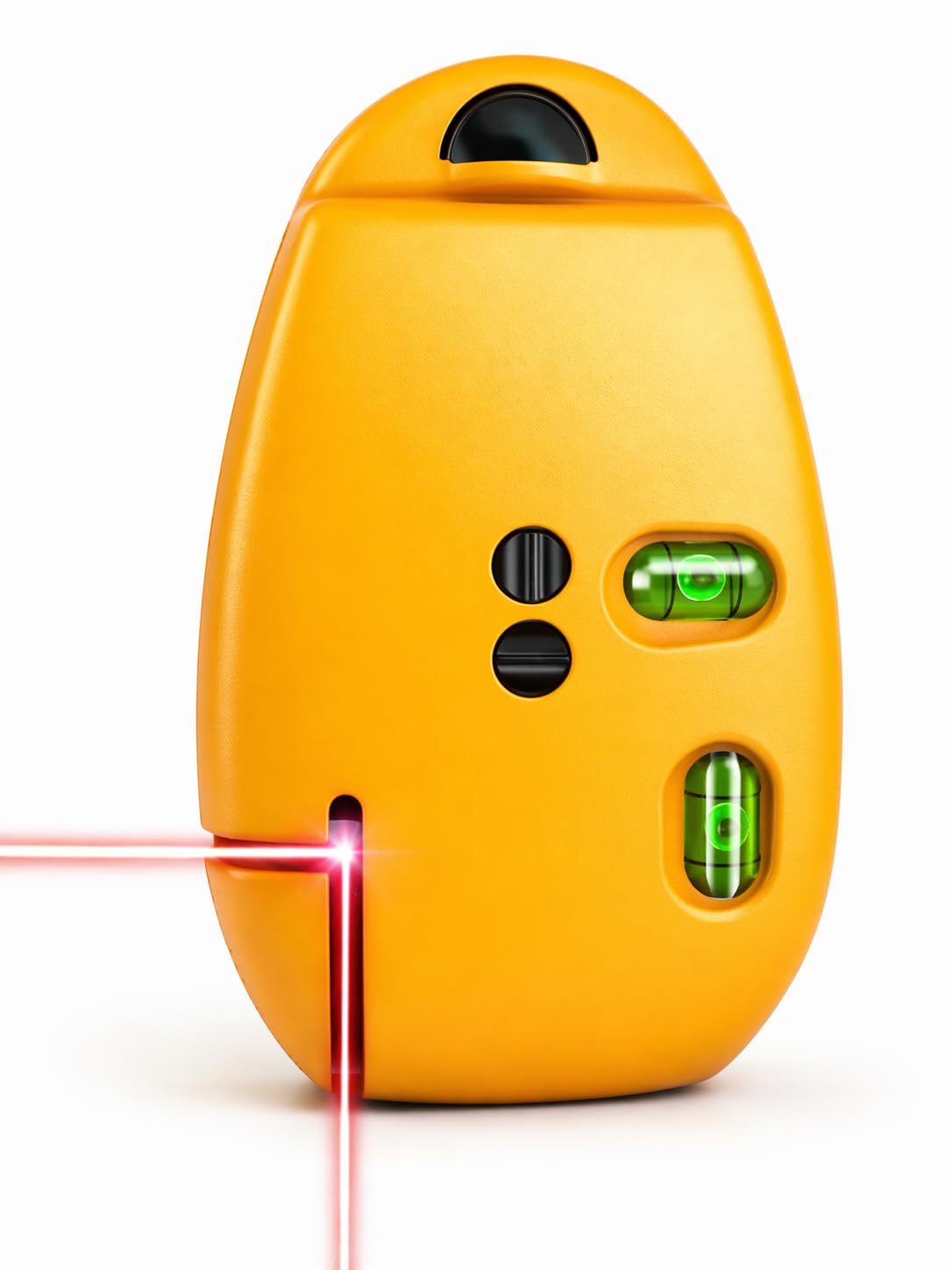 Metro Livella Laser Professionale con Doppia Bolla, Livella Multifunzione per Quadri, Mensole e Decorazioni, Livella a Bolla con Laser di Precisione per Casa, Ufficio e Fai da Te