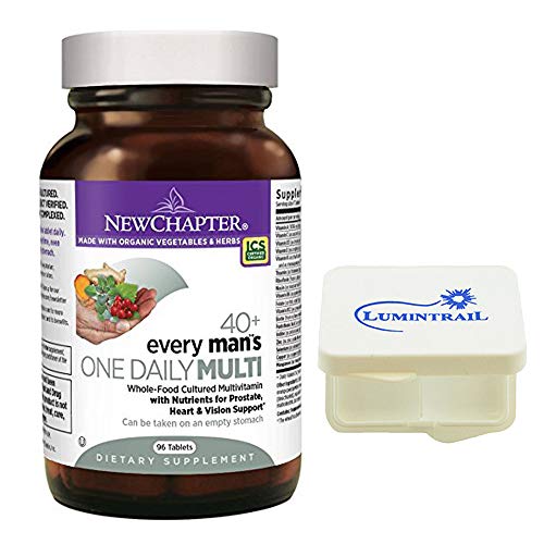 New Chapter Every Man's One Daily 40+ Multivitamin with Nutrients for Prostate, Heart