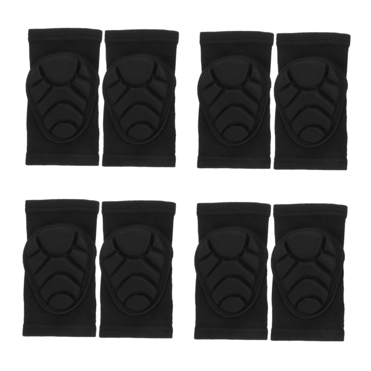 Yardwe 4 Pairs Sports Elbow Protector Comfortable Elbow Wrap Protects Joints Breathable Material