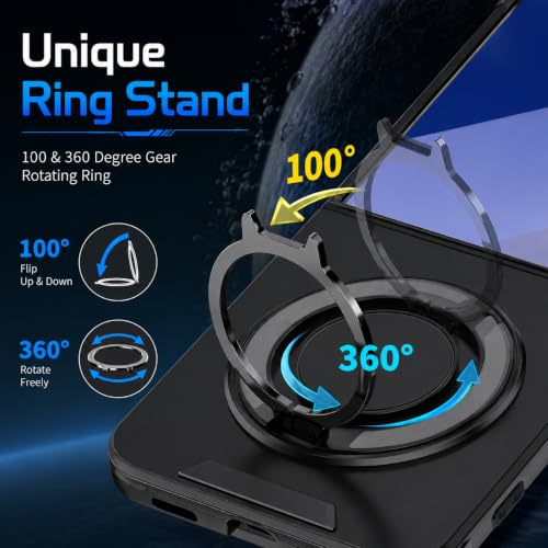 Image of ZORBES Case for Samsung Galaxy Z Flip 7 5G with Ring Kickstand