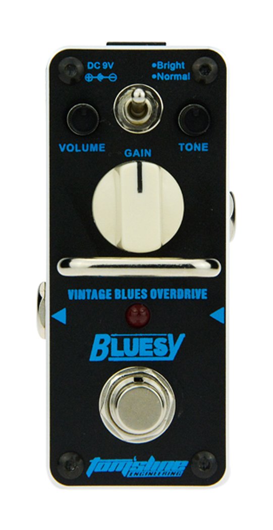 Tomsline ABY3 Bluesy Mini Pedal Overdrive Blue