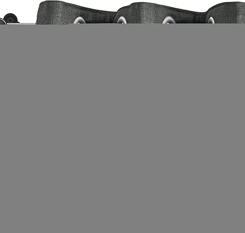 Miniatura 35 de Fcosie Cortinas 100% opacas de 84 pulgadas de largo, cortinas texturizadas de lino con aislamiento térmico, panel de cortina con ojales en la parte