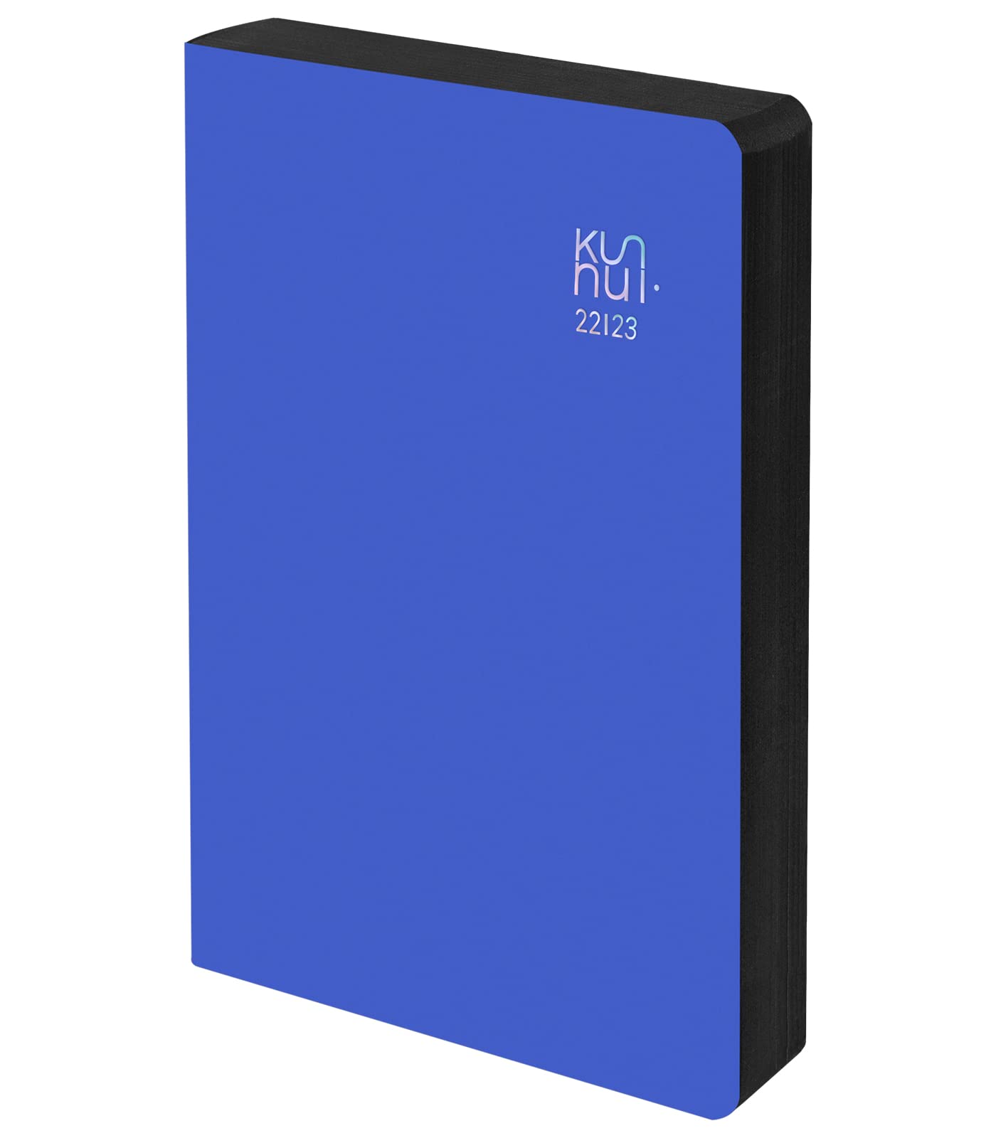 Calendar 2022 2023, Regenerated Leather, Waterfall, Day Page, A5, 15 x 21 cm, Language: Spanish, English
