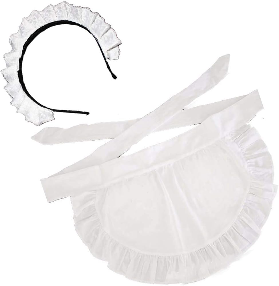 French Maid Apron And Hat