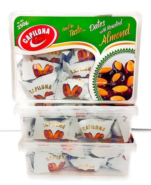 Dryfruits Dates with Badam | Almond Dates | 250gm (Dates Stuffed with Almonds) | Fresh Dates Infused with Almonds | Diet Friendly | Healthy Snack | Dried Badam Khajoor | Rich in Fibre | Pack of 1 | (B0CWJ9QPV7) Amazon Price History, Amazon Price Tracker