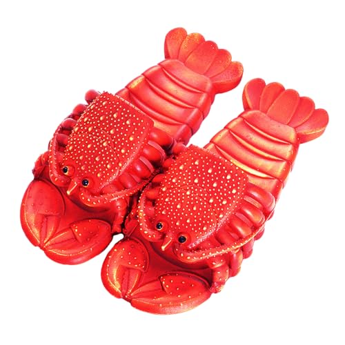 Lobster Flip Flops Unisex Lobster slides Fish Sandals Funny Slipper For Pool Beach Outdoor2