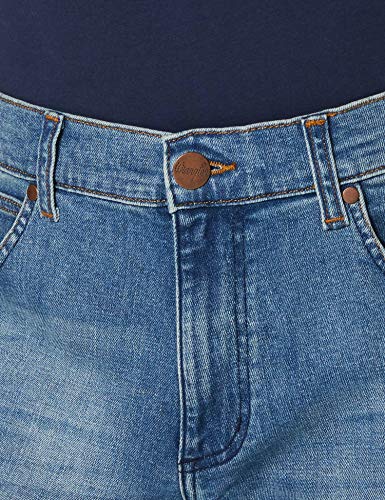 Wrangler Herren Greensboro Jeans, Blue Fever, 30W / 34L