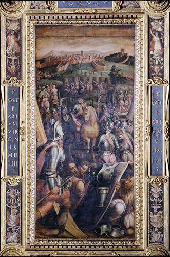 Peintures Giorgio Vasari Capture de Casole Solution pour Habiller un Grand Mur Vide