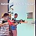 Toy Gun Automatic Sniper Rifle Bullets -Electric Toy Foam Blaster with 200 Darts, 2 Magazines and Grip, Toys for 8-12 Year Old Boys, Birthday Xmas Gift for Kids Age 8+