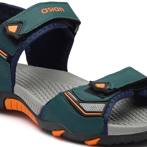 Image of ASIAN Men's Sports Sandals for Men I Casual Sports Sandals for Boys with Phylon Technology Sole for Extra Jump I sports Running Walking Sandals For Men's & Boy's | Vistara-08