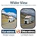 BETOOLL Doors Off Mirrors Compatible with Jeep Wrangler JK CJ JKU LJ JL & Unlimited - Door Hinge Side Mirrors compatible with Jeep for Doors Off Driving