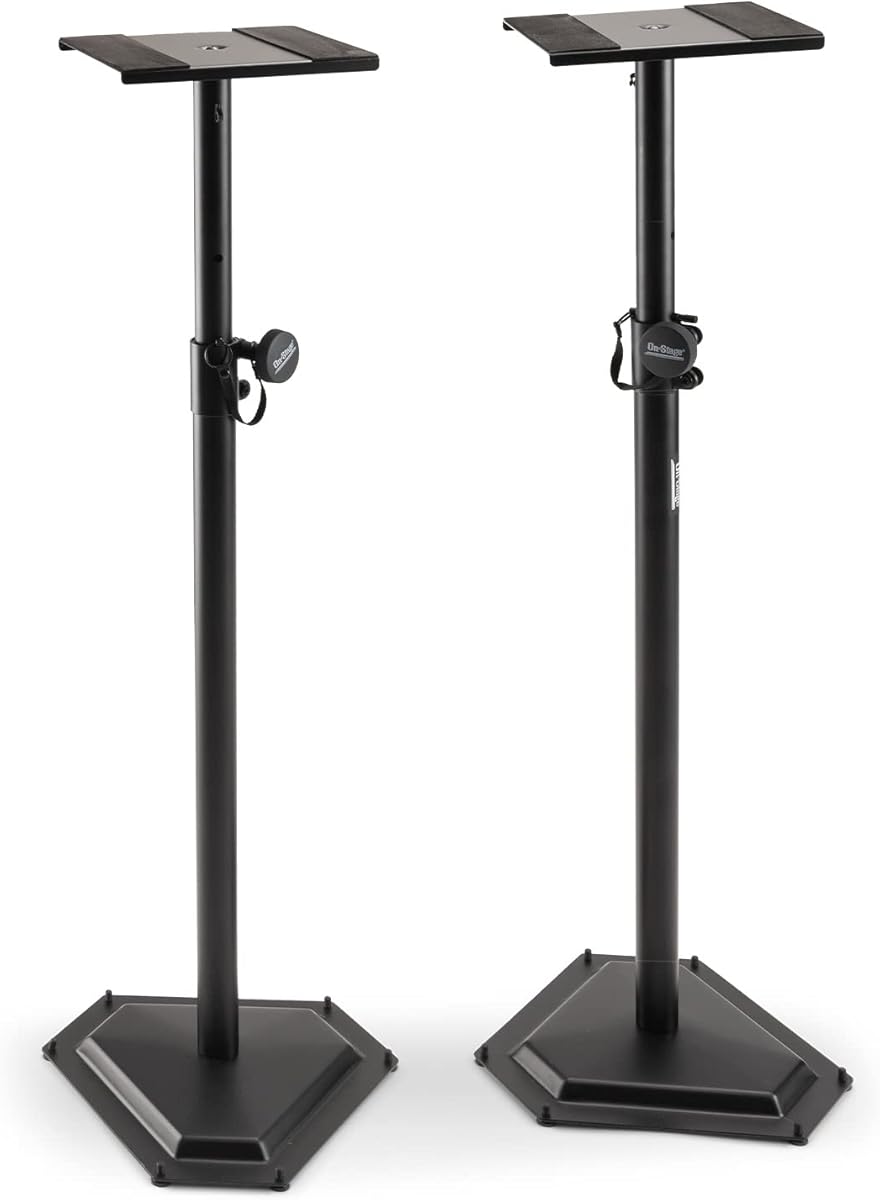 On Stage Sms6600 P Hex Base Monitor Stands Pair Height | Desertcart INDIA
