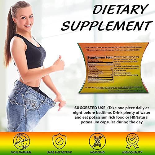 H&Natural Brazil Seed Dietary Supplement 30 Pieces, Pure Natural Semilla De Brasil, Brazilian Seeds For 30 Days, 5 Grams Per Box, Orange Box. #TOP2