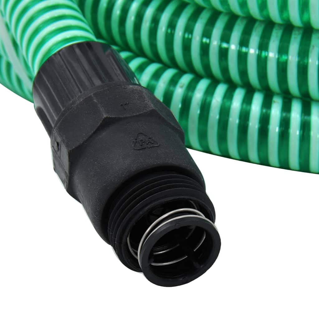 Genérico Manguera de succión con Conectores de PVC PVC Verde 26 mm 10 m,Casa y jardín,Jardín,Sistemas de riego,Mangueras de jardín-151072