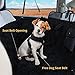 Toozey Funda Asiento Coche Perro con Protector Lateral para Coche/Furgoneta/Vagón, Divisible Impermeable...