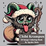 Chibi Krampus: 50 Image Coloring Book